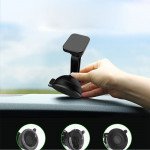 Wholesale Premium Magnetic Long Windshield and Dashboard Car Mount Holder for Phone KI-022 (Black)